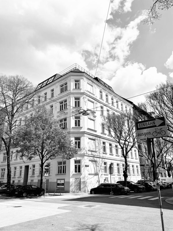 Als ich 17 Jahre alt bin, bekomme ich wegen illegaler Prostitution auf dem Baby-Strich eine Geldbuße nach der anderen, sitze sie im Roßauer-Lände ab und gehe zurück auf den Strich